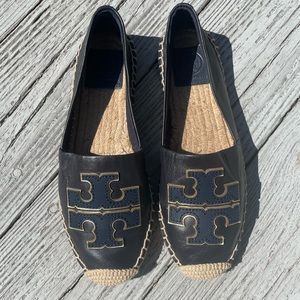 Tory Burch Logo Espadrille:size 6.5